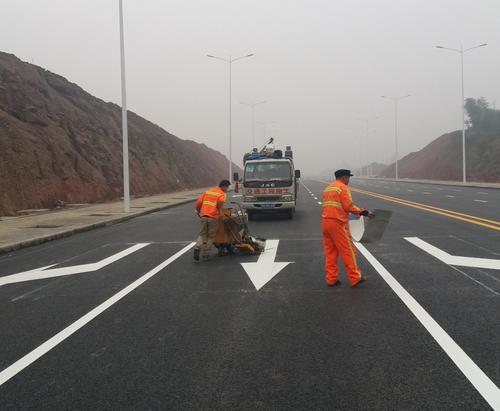 道路劃線案例