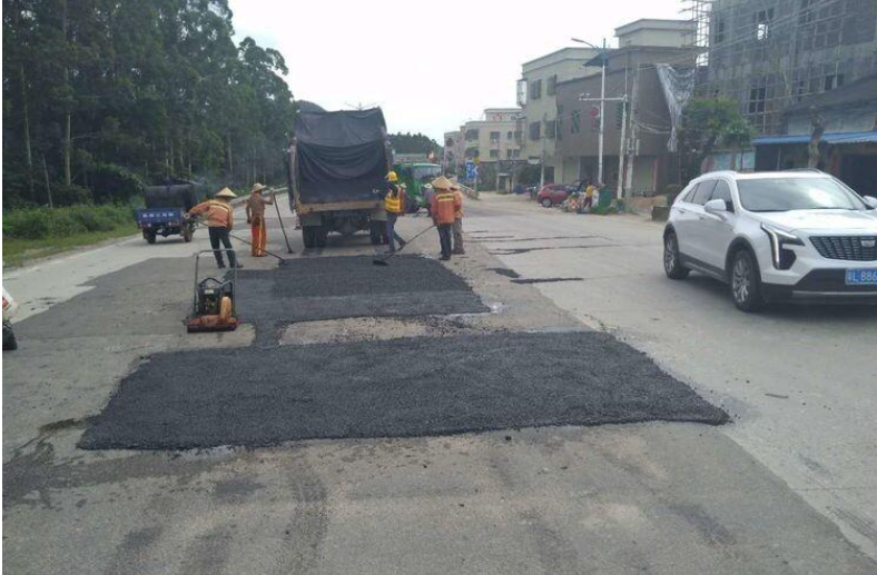 路面小面積修復案例