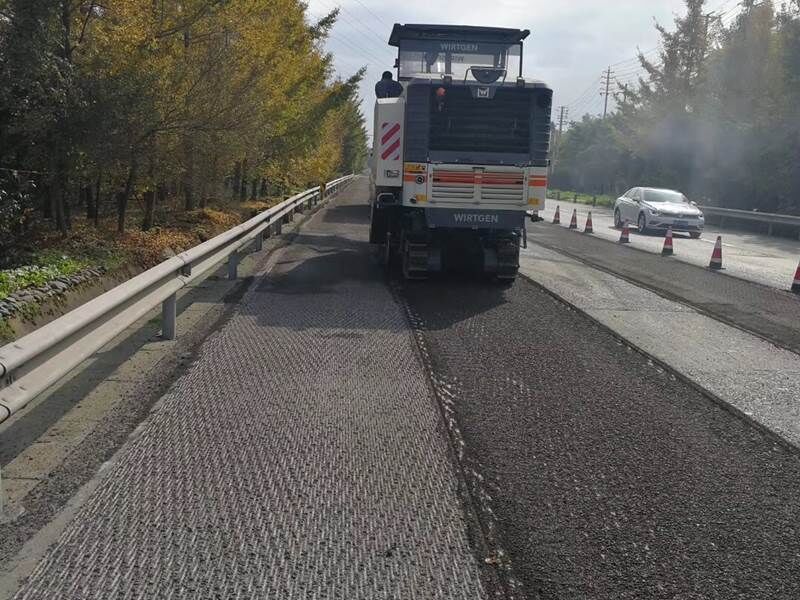 瀝青路面銑刨案例