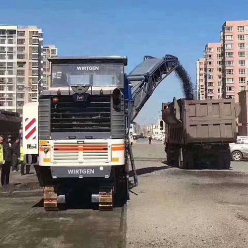 瀝青路面銑刨案例