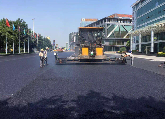 瀝青路面施工案例