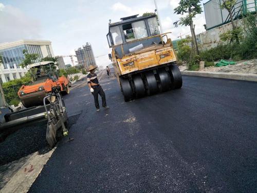 瀝青路面施工案例