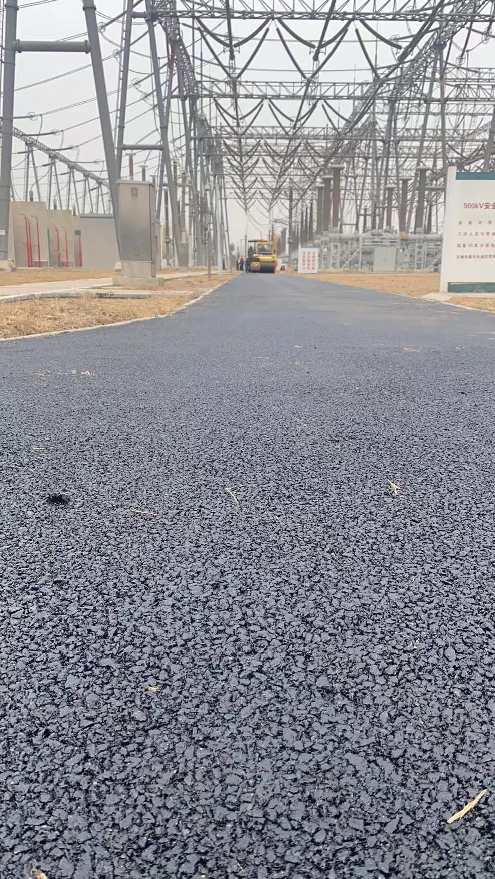 瀝青路面施工案例