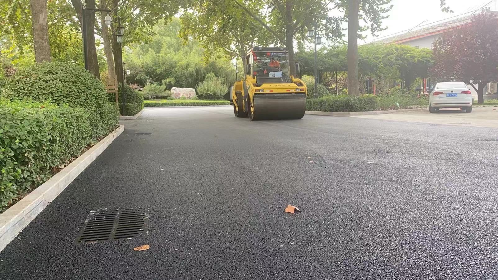 瀝青路面施工案例