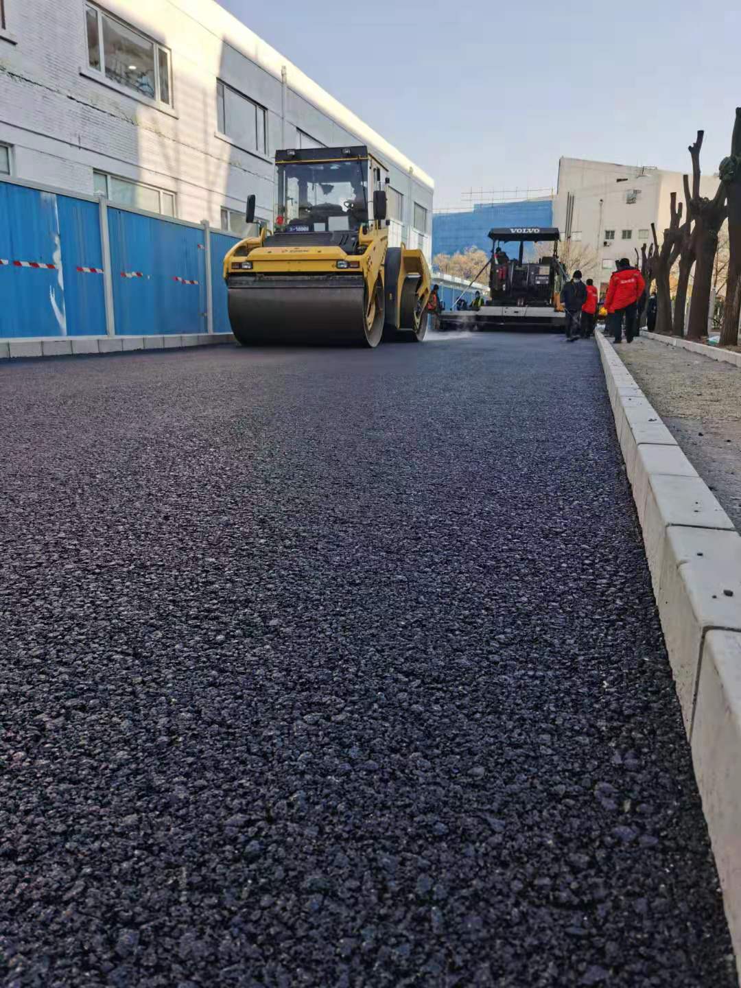 瀝青路面施工案例