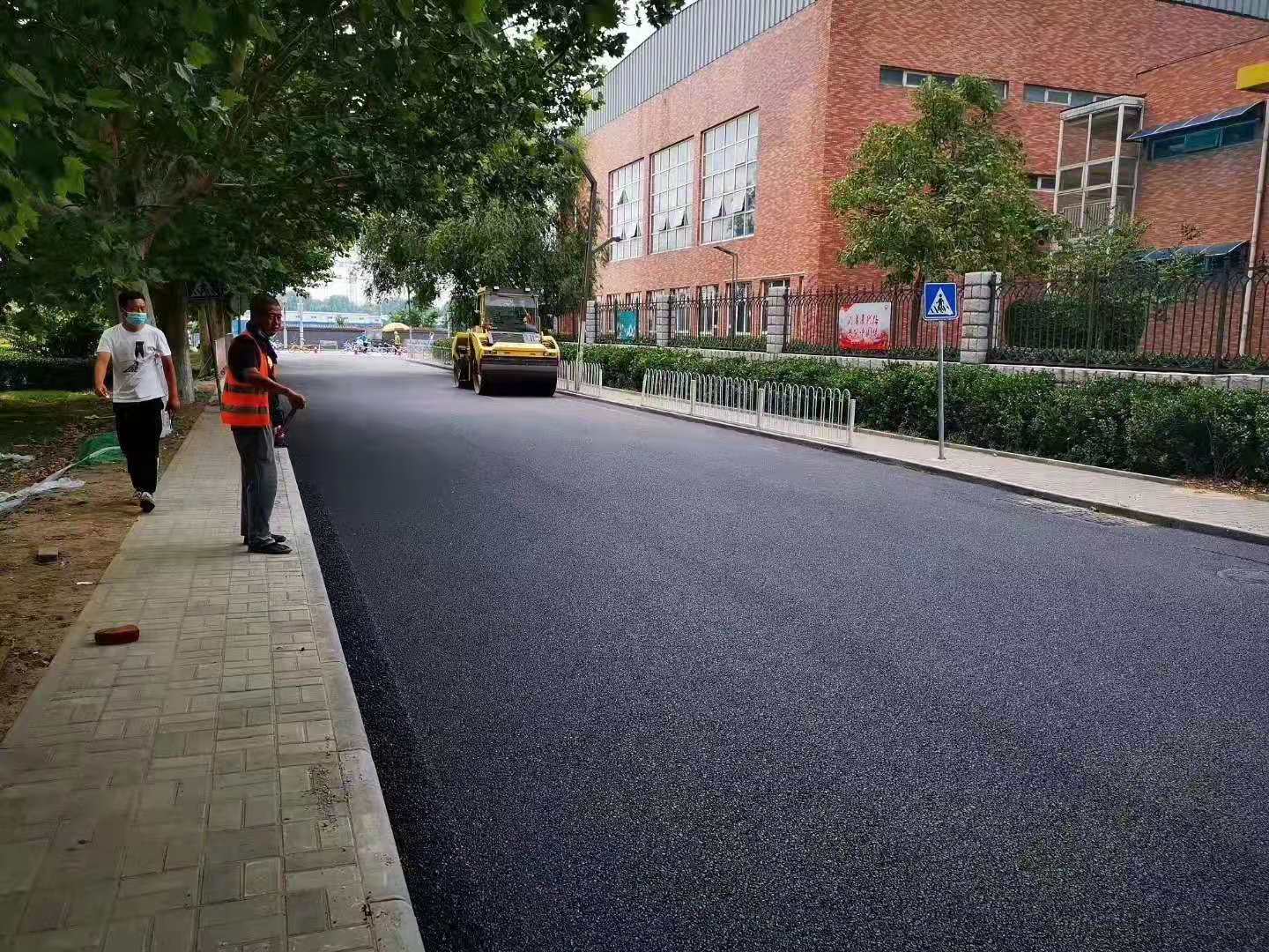 瀝青路面施工案例